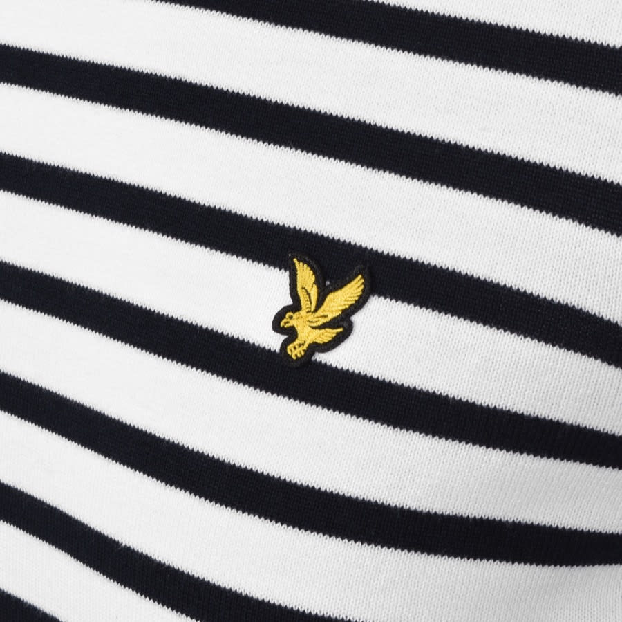 Alternative Image for ProductLyle And Scott Breton Stripe Sweatshirt White3